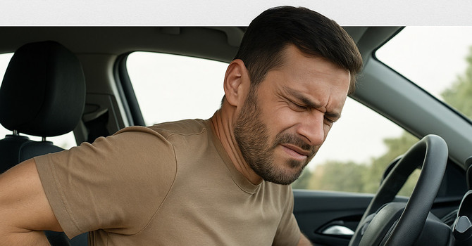 Live in Olathe? Does Driving Make Your Back Pain Worse?
