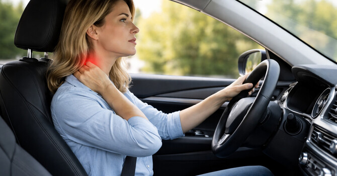 Why Your Neck Hurts After Driving—Even Short Distances