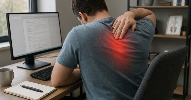 Why Upper Back Pain Keeps Coming Back—Especially After Sitting Too Long